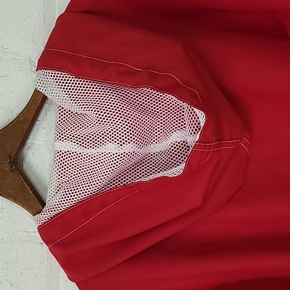 1980s/90s Vintage Nautical Red Jacket Size Large Teddi - Picture 6 of 7